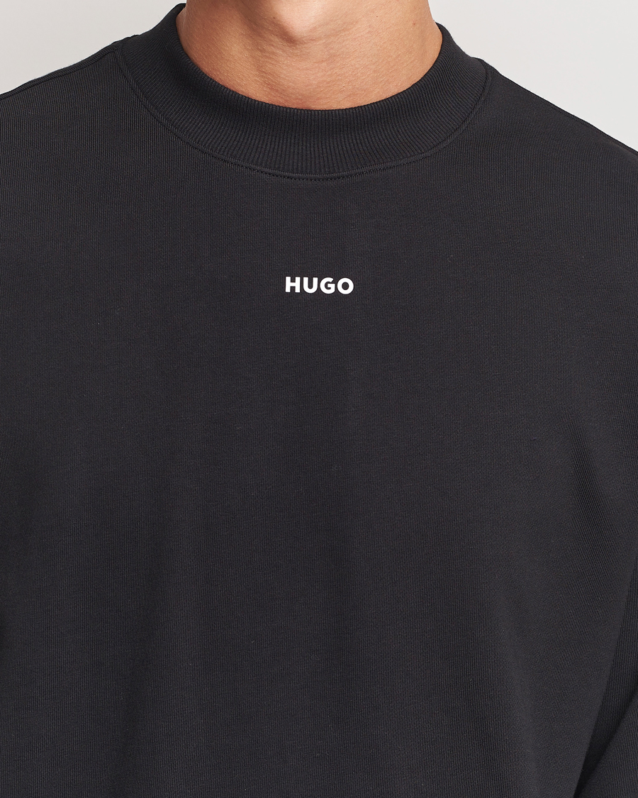 Herren | Pullover | HUGO | Dapo Crew Neck Sweatshirt Black