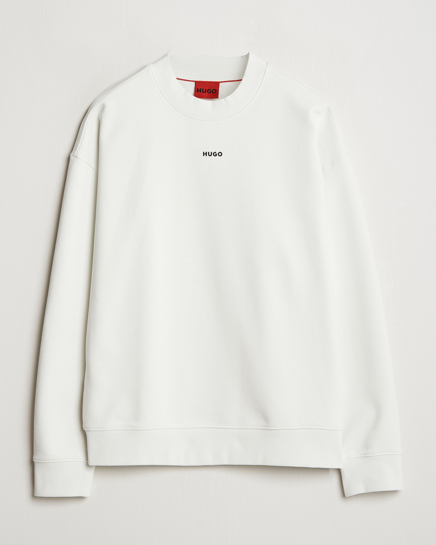 Herren | Pullover | HUGO | Dapo Crew Neck Sweatshirt Off White