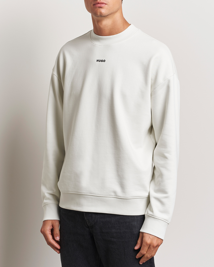 Herren | Pullover | HUGO | Dapo Crew Neck Sweatshirt Off White