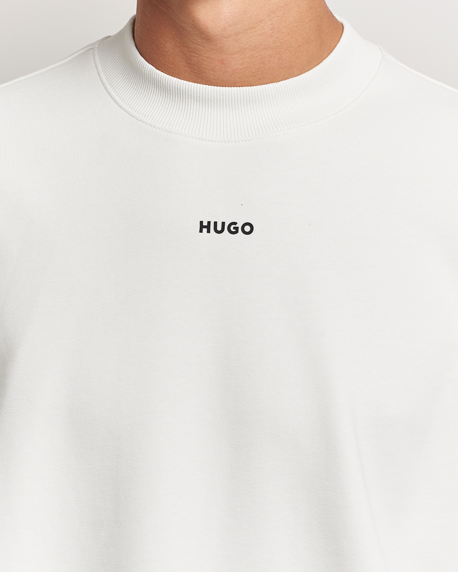 Herren | Pullover | HUGO | Dapo Crew Neck Sweatshirt Off White