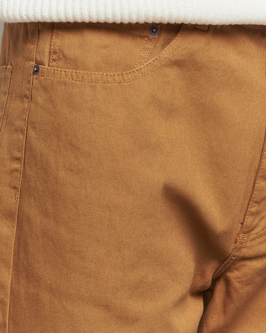 Herren | Hosen | Jeanerica | VM009 Vega Canvas Trousers Brown