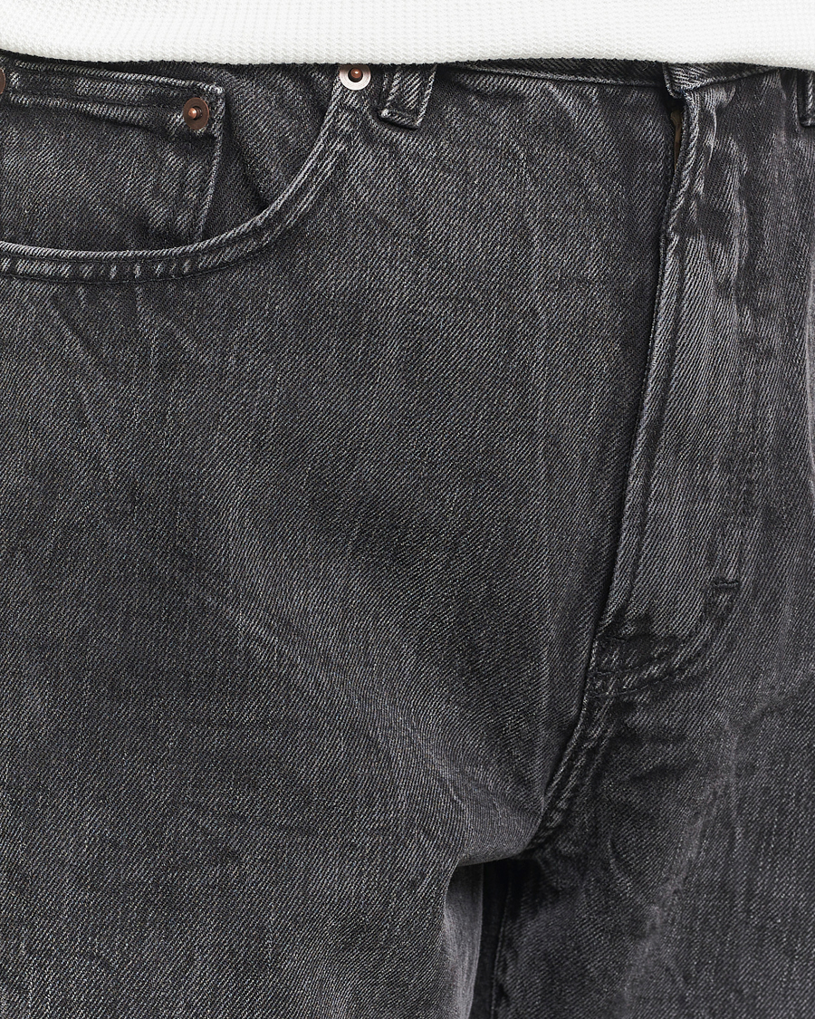 Herren | Jeans | Jeanerica | VM009 Vega Canvas Trousers Black Firenze