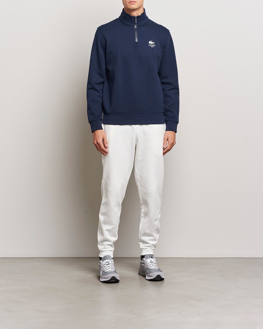 Herren | Pullover | Lacoste | Paris Half Zip Sweatshirt Navy