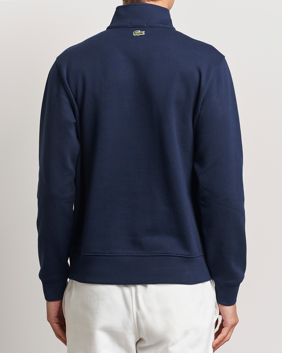Herren | Pullover | Lacoste | Paris Half Zip Sweatshirt Navy