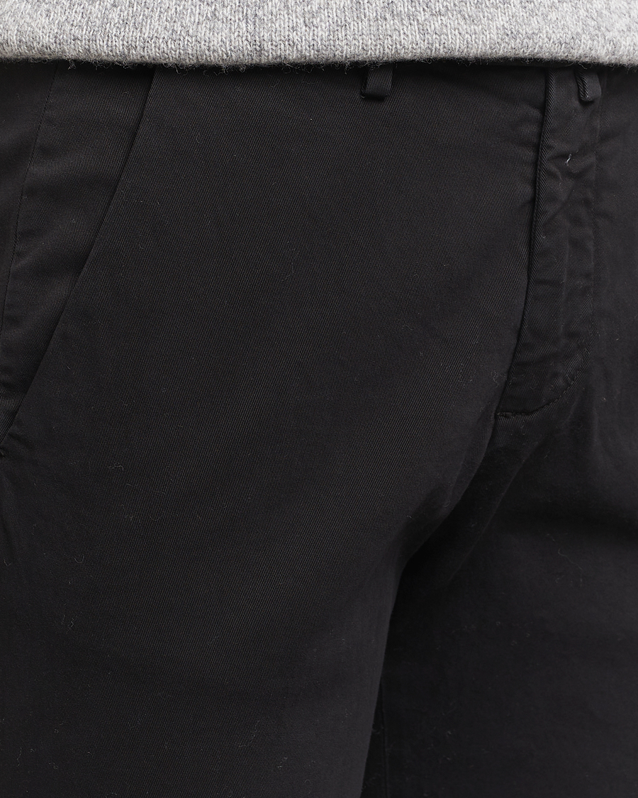 Herren | Hosen | Briglia 1949 | Slim Fit Cotton Stretch Chino Black