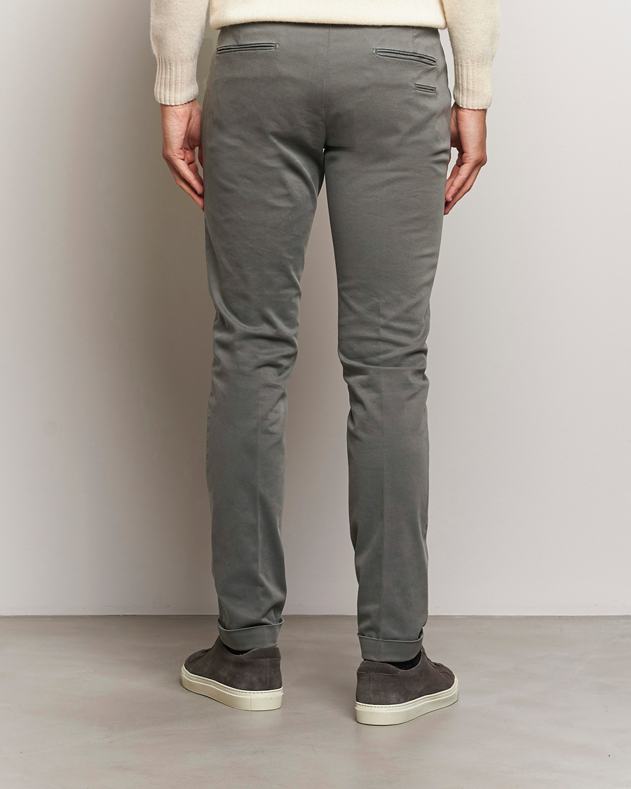 Herren | Hosen | Briglia 1949 | Slim Fit Cotton Stretch Chino Grey