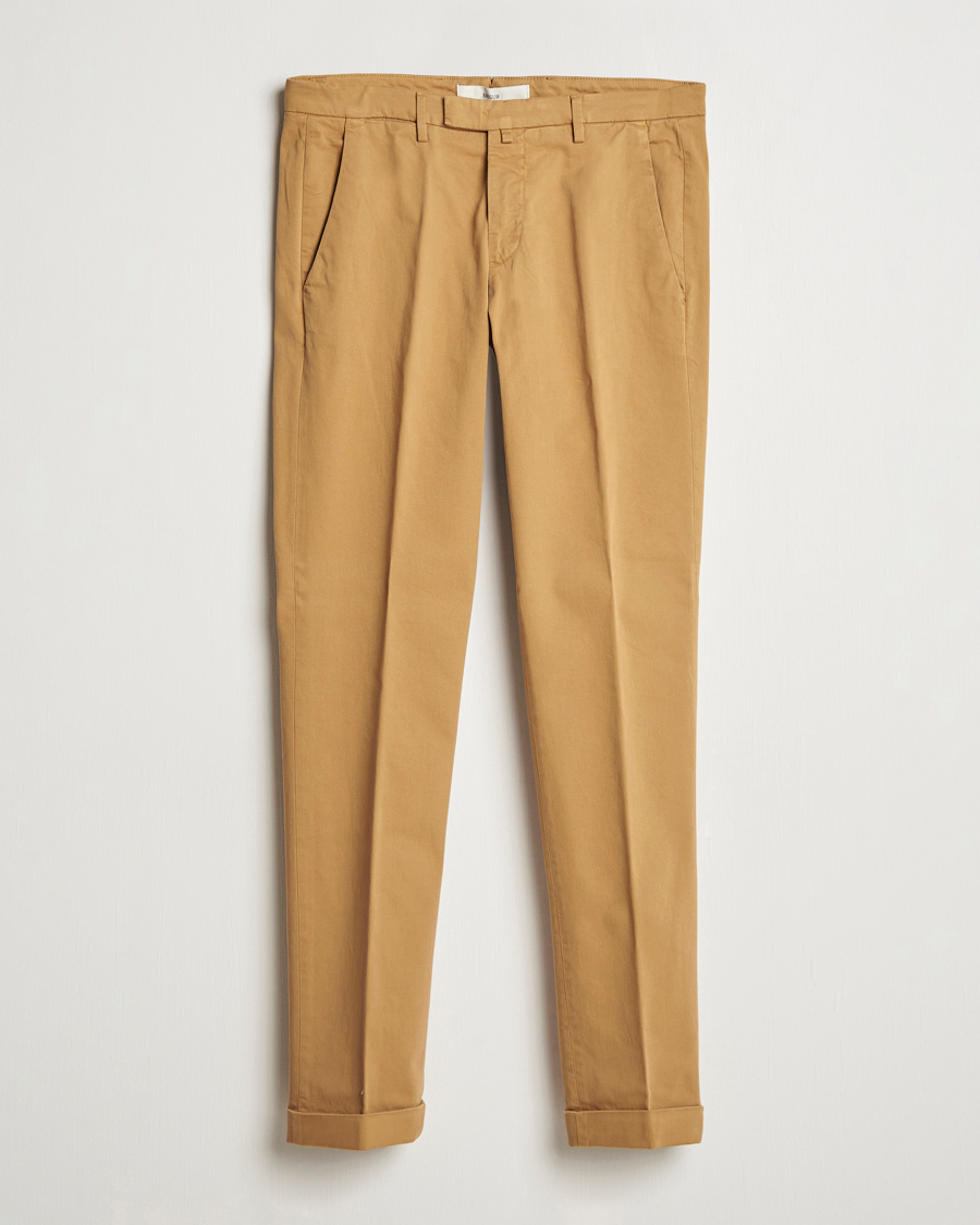 Herren | Hosen | Briglia 1949 | Slim Fit Cotton Stretch Chino Camel