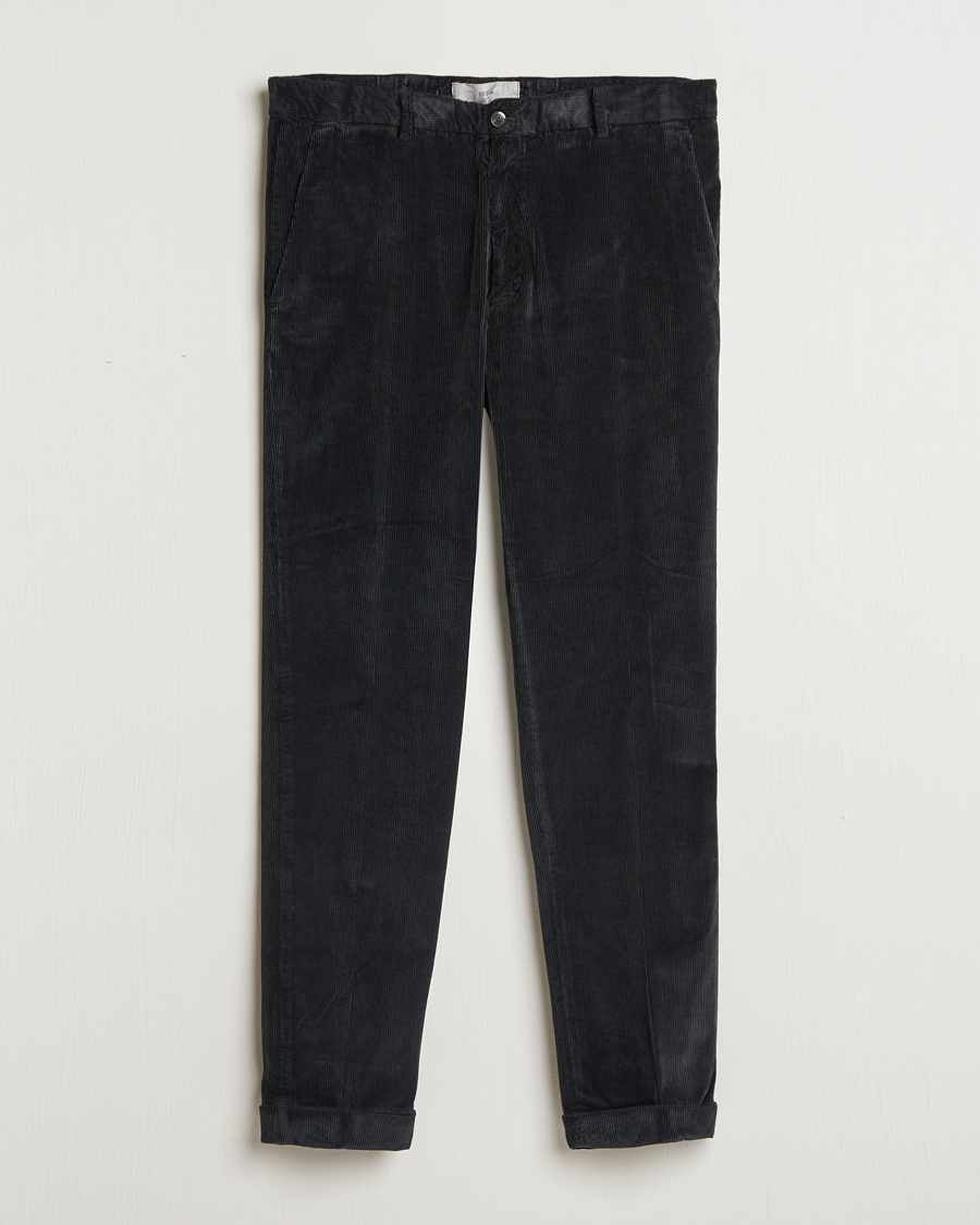 Herren | Hosen | Briglia 1949 | Easy Fit Corduroy Trousers Black