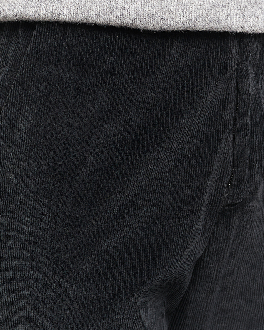 Herren | Hosen | Briglia 1949 | Easy Fit Corduroy Trousers Black