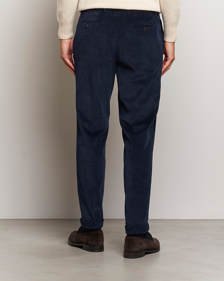 Herren | Hosen | Briglia 1949 | Easy Fit Corduroy Trousers Navy