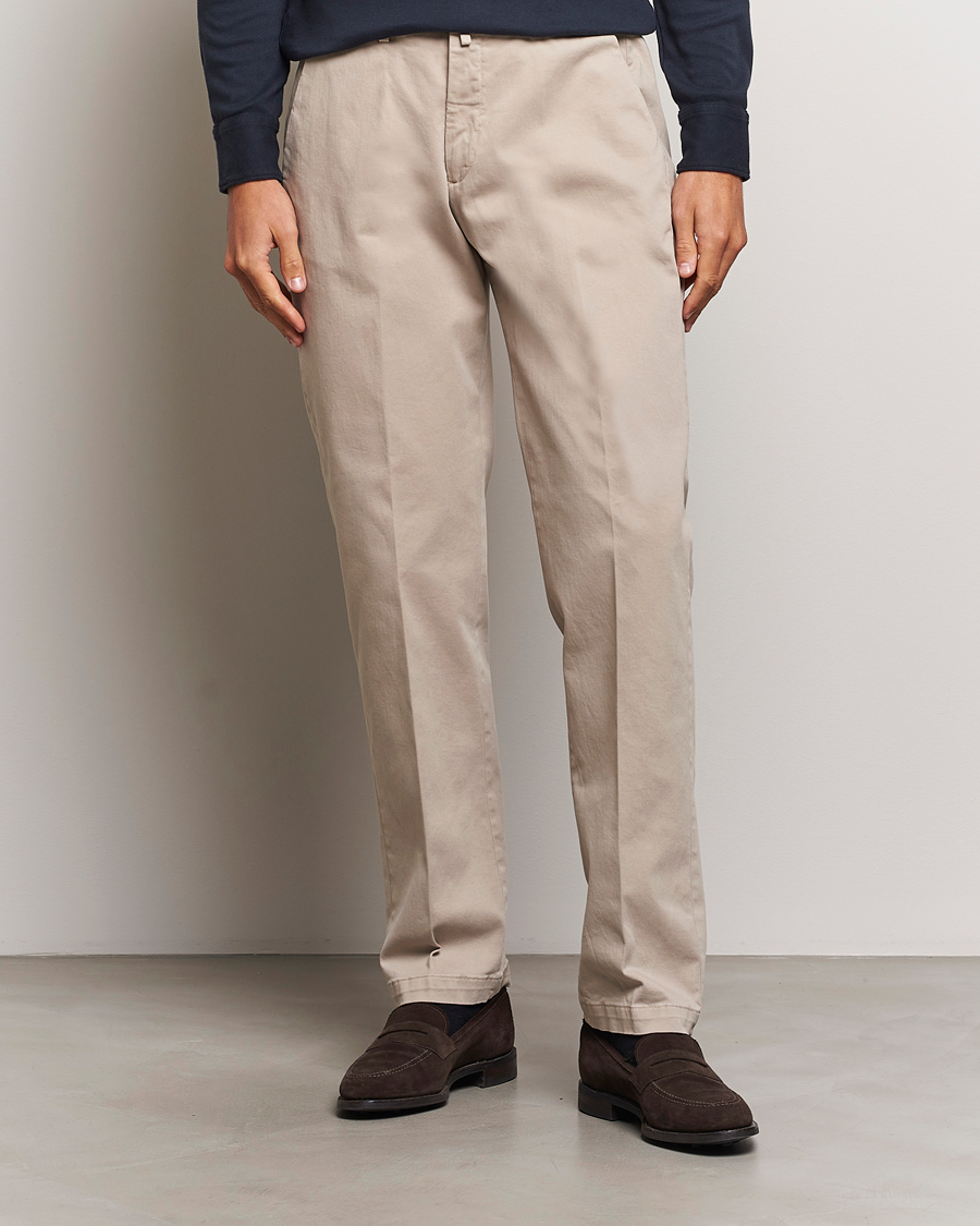 Herren | Hosen | Briglia 1949 | Soho Tailored Easy Fit Chino Beige
