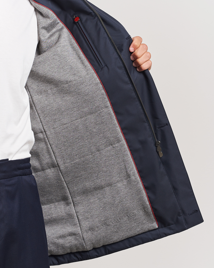Herren | Jacken | Kiton | Luxury Coat Navy