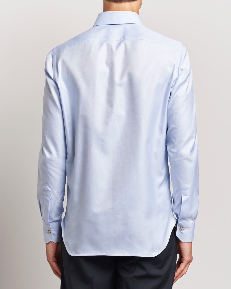 Herren | Hemden | Kiton | Slim Fit Button Down Oxford Shirt Light Blue