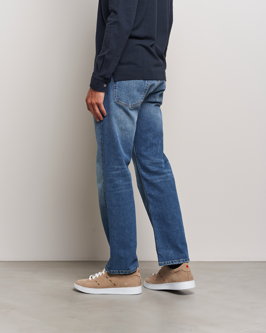 Herren | Kiton Plain Sneakers Beige Suede | Kiton | Plain Sneakers Beige Suede