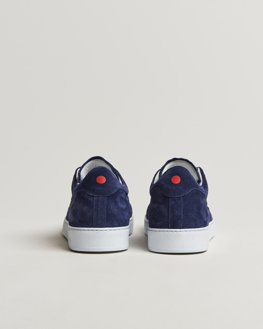 Herren | Kiton Plain Sneakers Navy Suede | Kiton | Plain Sneakers Navy Suede