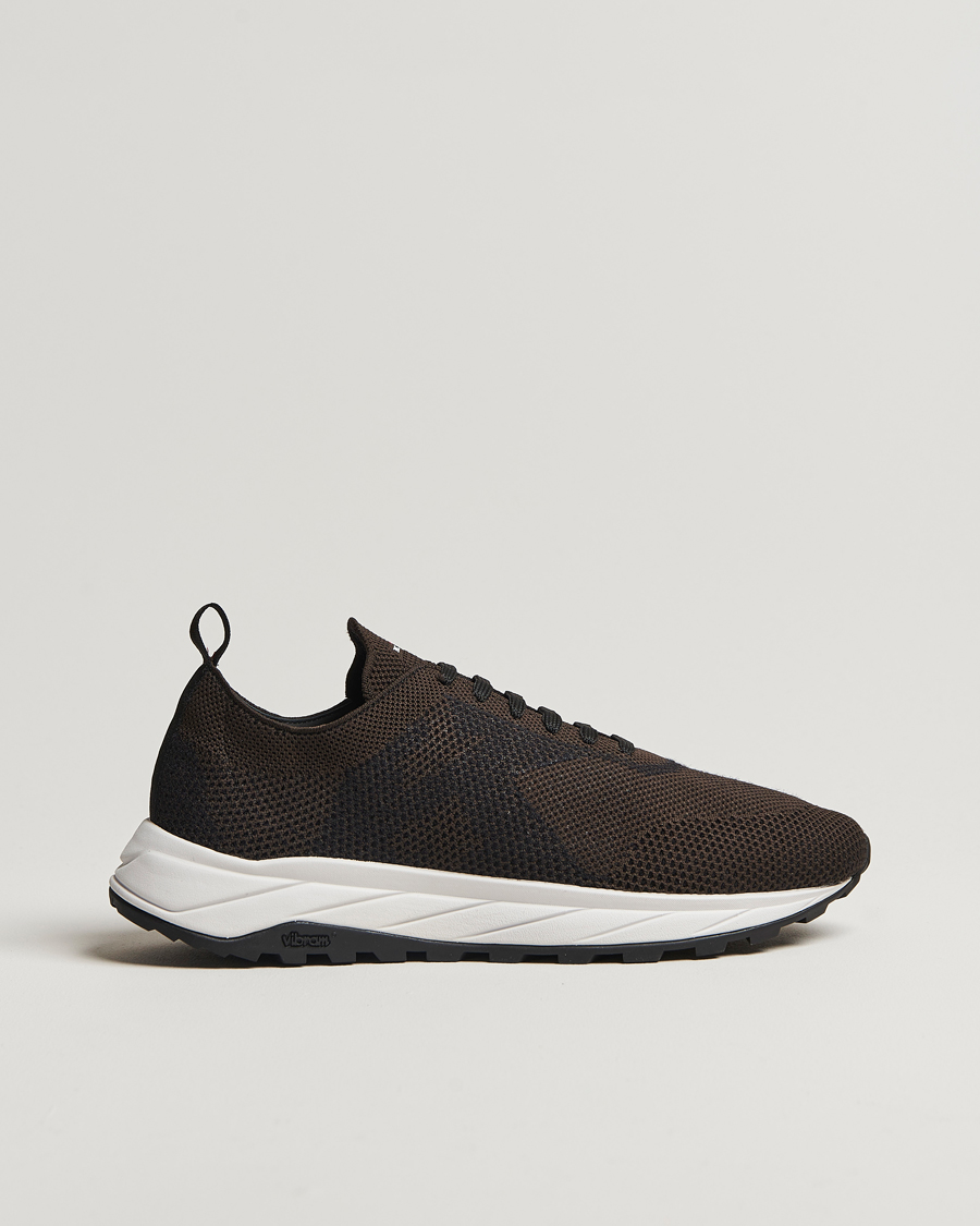 Herren | Kiton Running Sneakers Dark Brown | Kiton | Running Sneakers Dark Brown