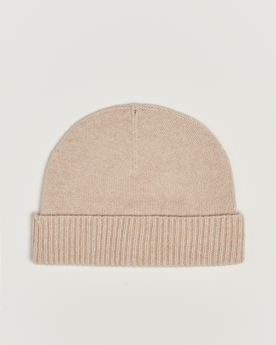 Herren | Kiton Cashmere Beanie Beige | Kiton | Cashmere Beanie Beige
