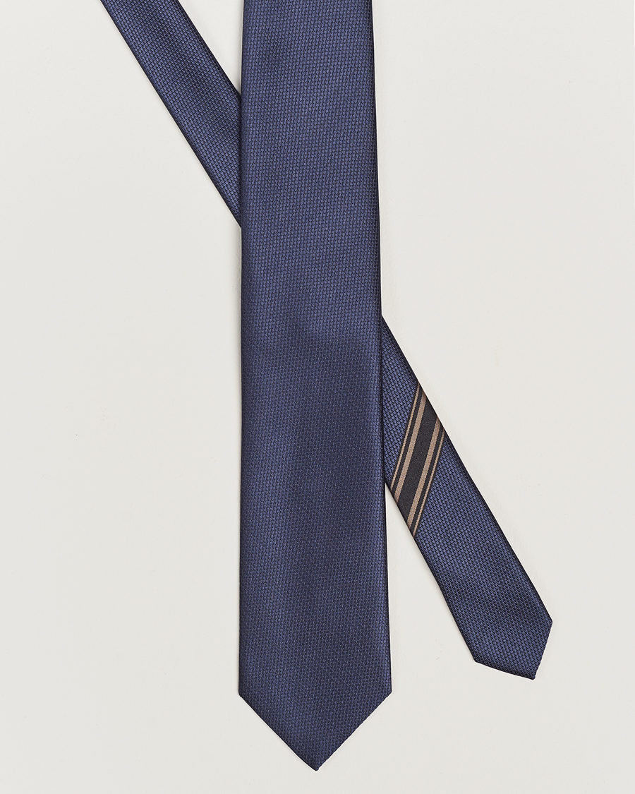 Herren | Brioni Jacquard Silk Tie Navy | Brioni | Jacquard Silk Tie Navy