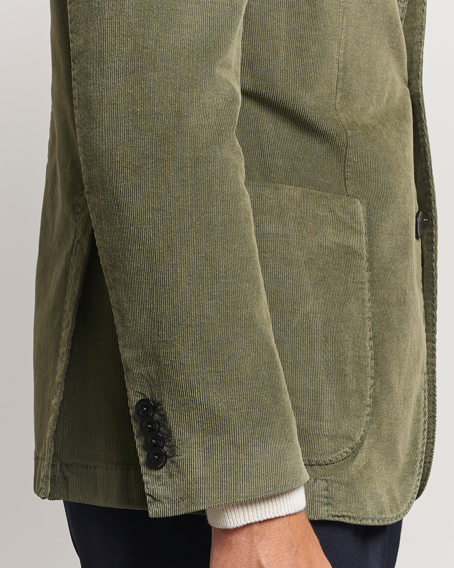Herren | Sakkos | Boglioli | K Jacket Corduroy Blazer Dark Green