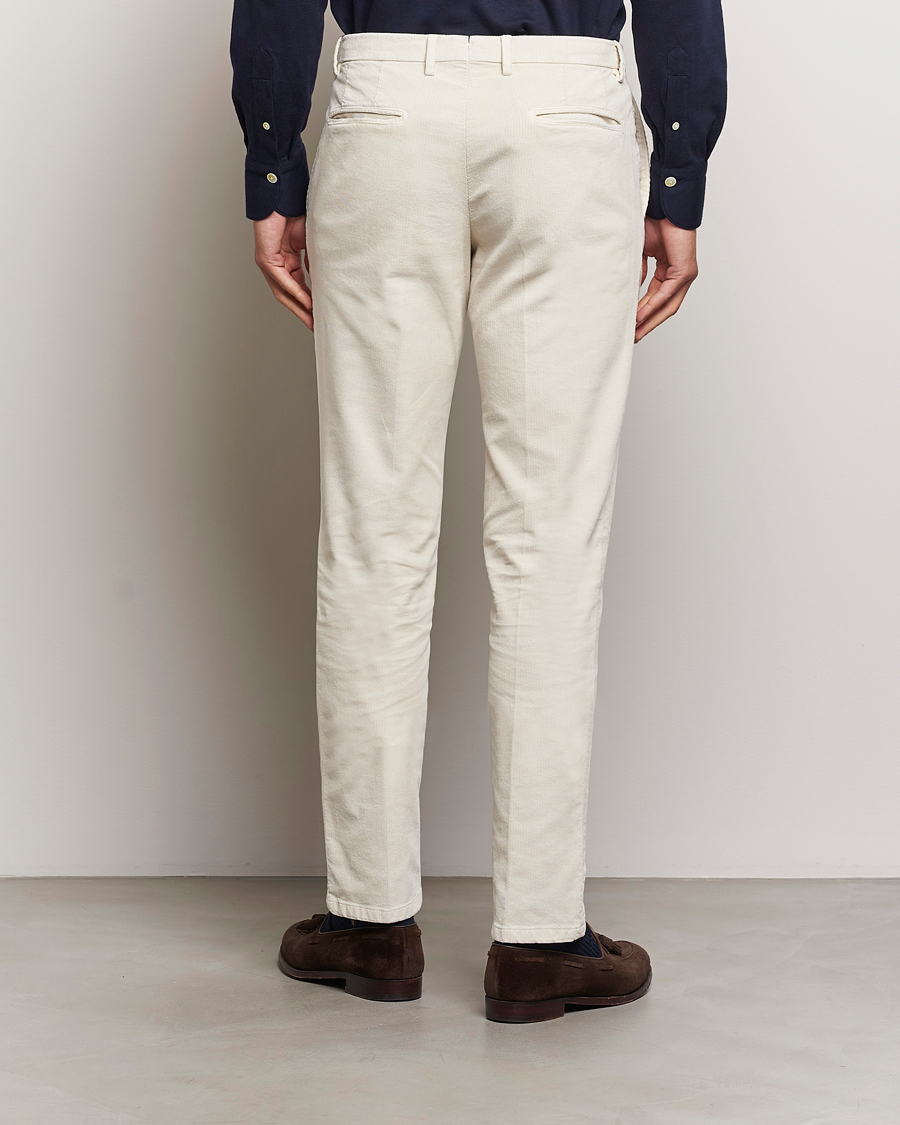Herren | Hosen | Boglioli | Corduroy Trousers Off White