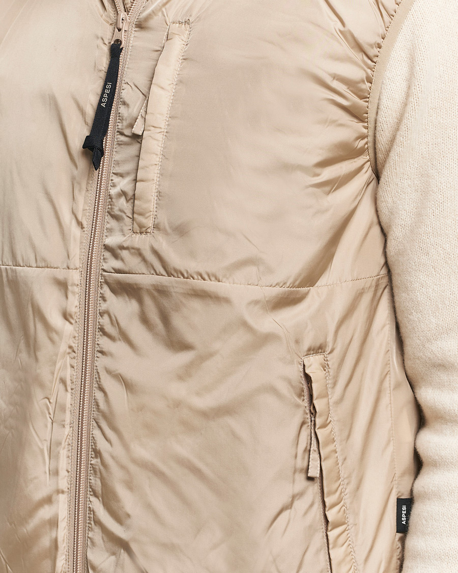 Herren | Westen | Aspesi | Jil Padded Vest Beige
