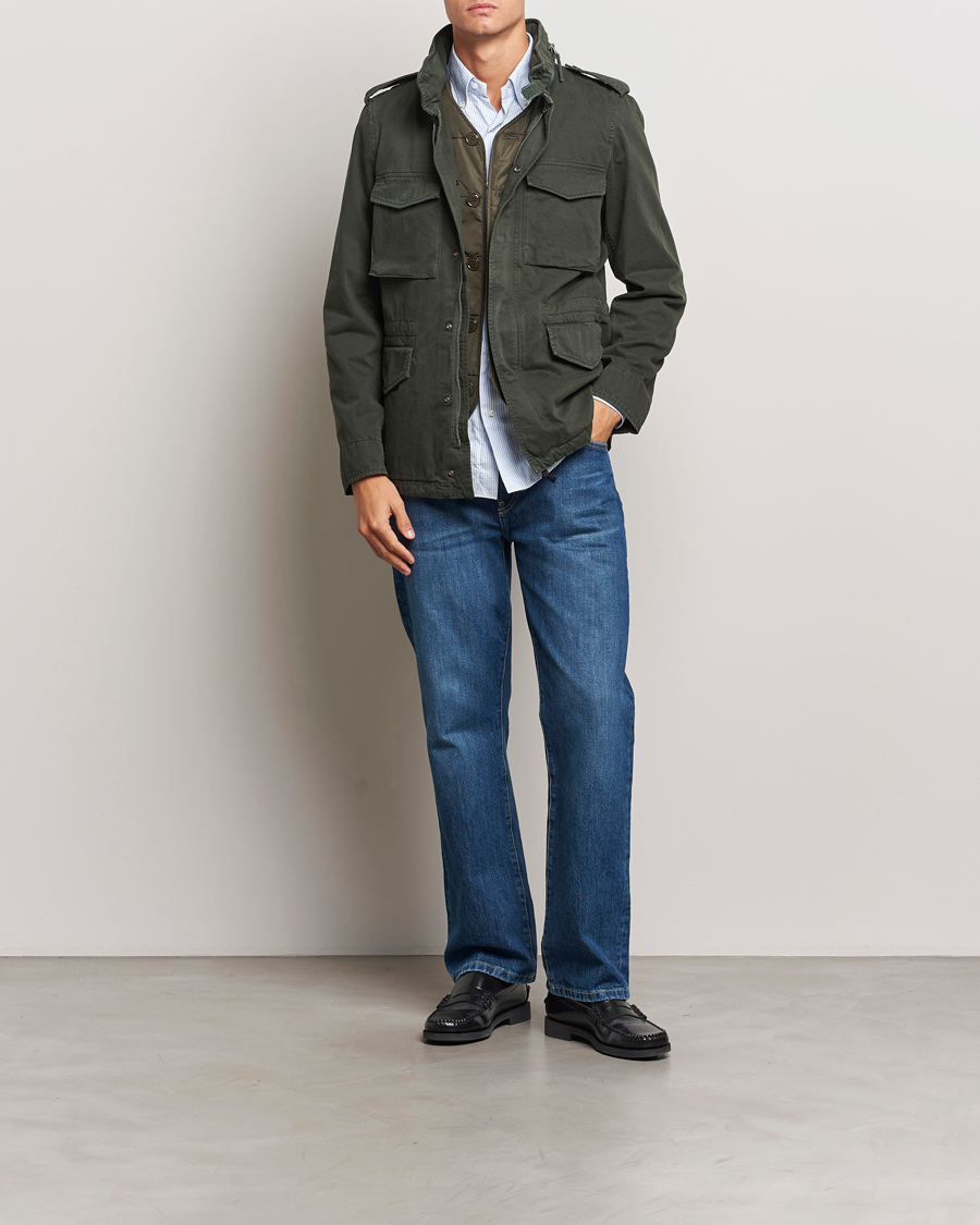 Herren | Jacken | Aspesi | Lined Cotton Field Jacket Military