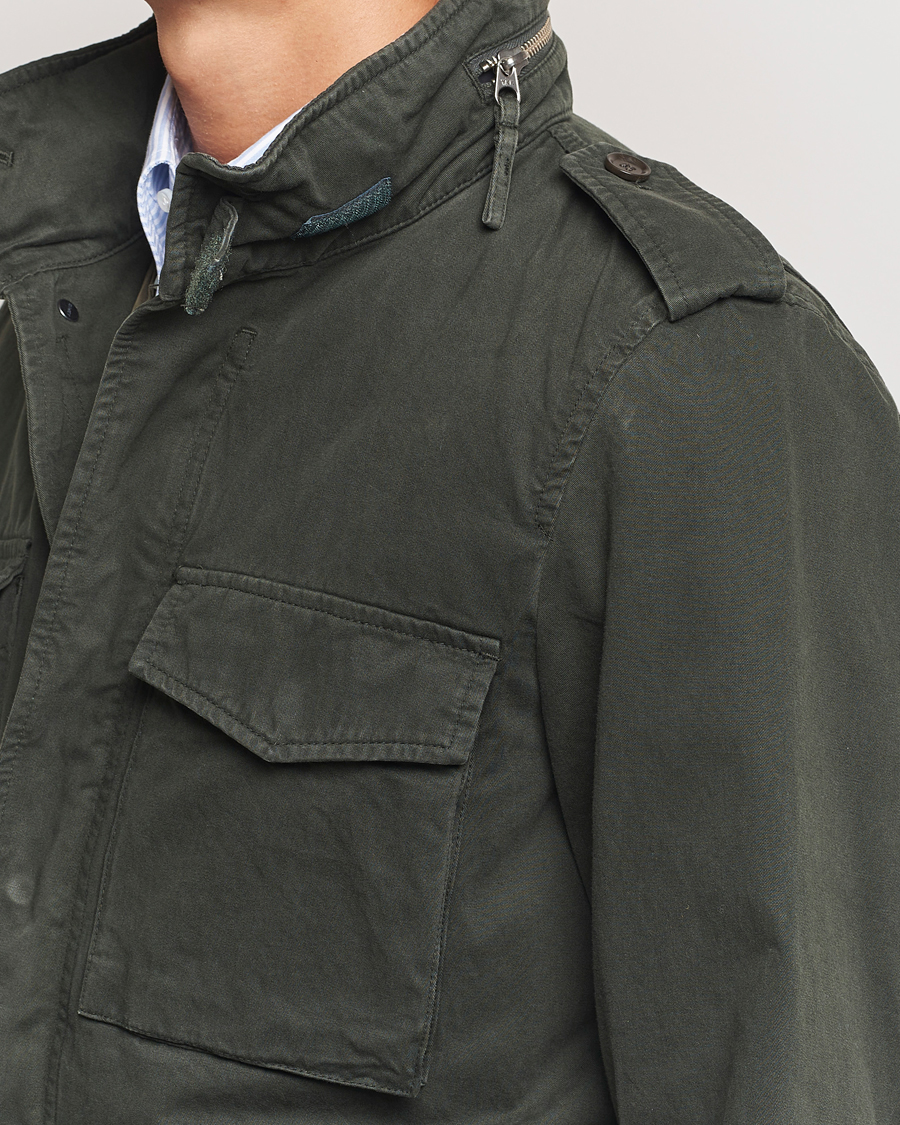 Herren | Jacken | Aspesi | Lined Cotton Field Jacket Military