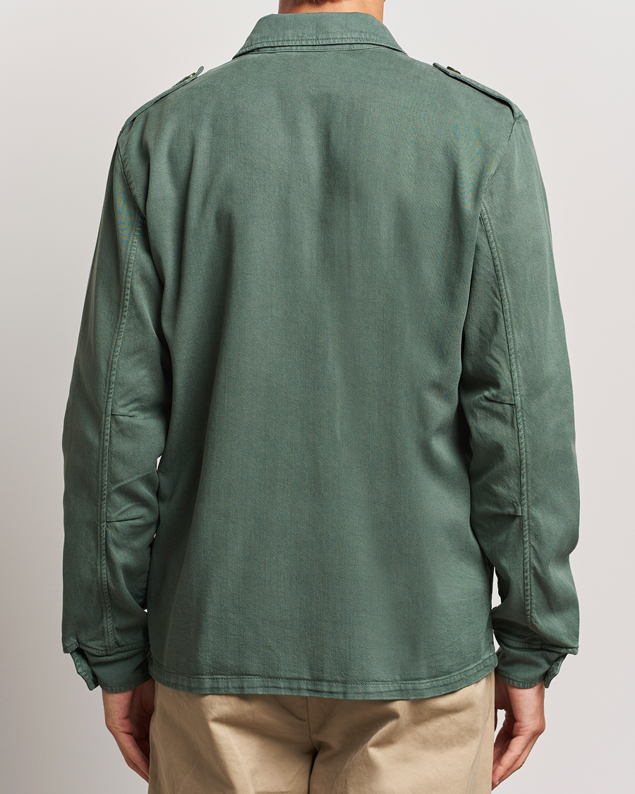 Herren | Jacken | Aspesi | Twill Cotton Shirt Jacket Green