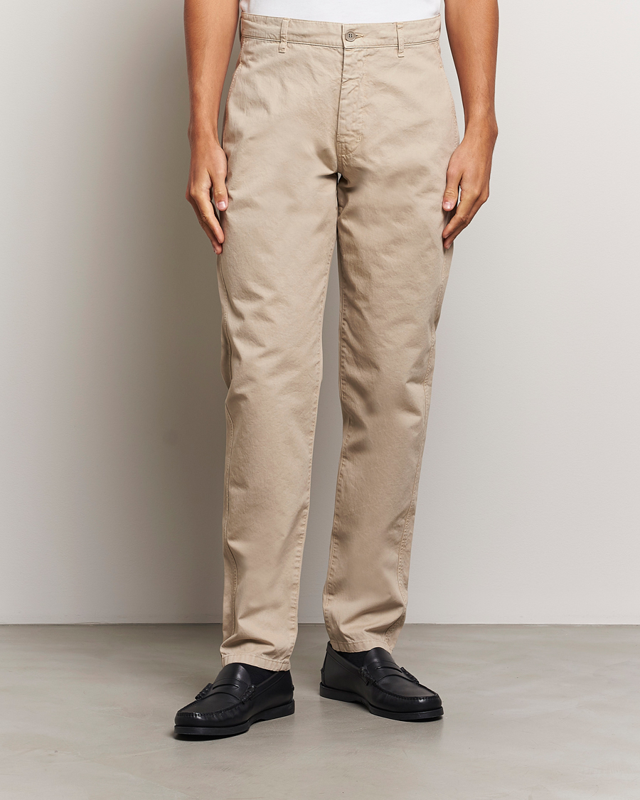 Herren | Hosen | Aspesi | Garment Dyed Cotton Pants Beige