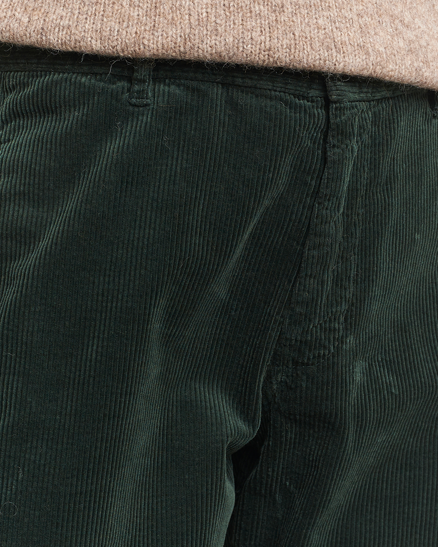 Herren | Hosen | Aspesi | Corduroy Pants Dark Green
