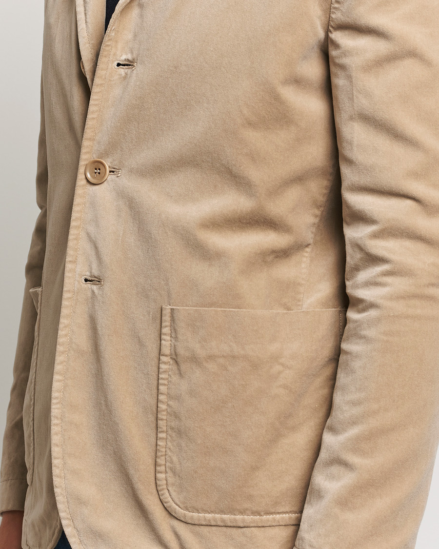 Herren | Sakkos | Aspesi | Velvet Casual Jacket Beige