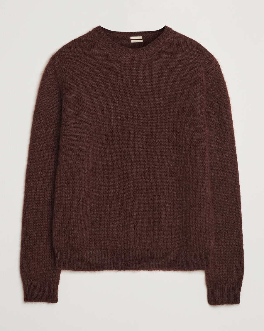 Herren | Pullover | Massimo Alba | Mohair Crew Neck Cocco