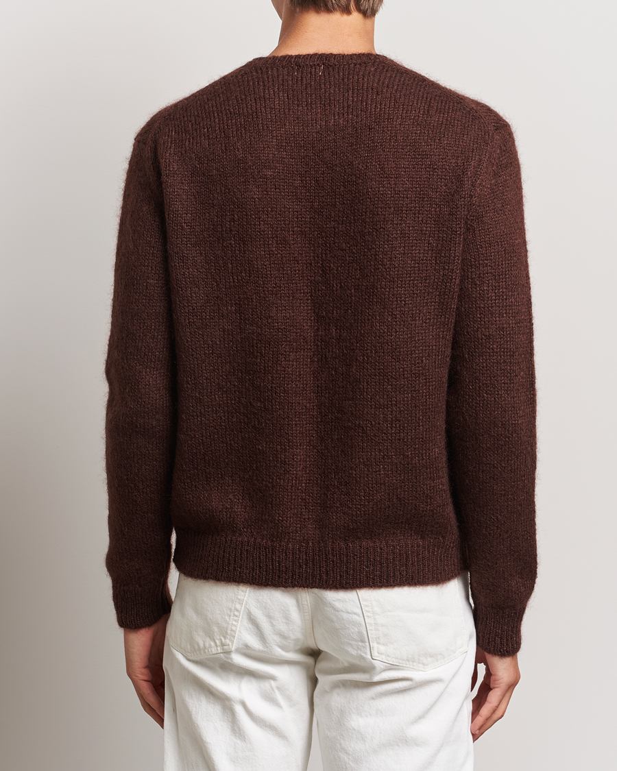 Herren | Pullover | Massimo Alba | Mohair Crew Neck Cocco