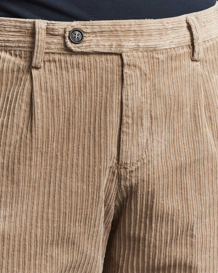 Herren | Hosen | Massimo Alba | Ionio Wale Corduroy Trousers Beige