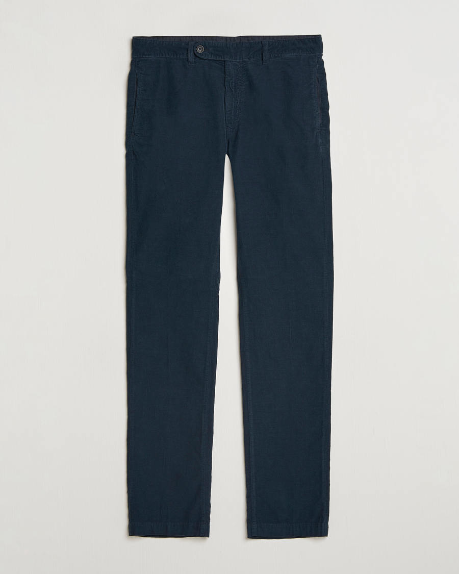 Herren | Hosen | Massimo Alba | Baby Corduroy Trousers Navy