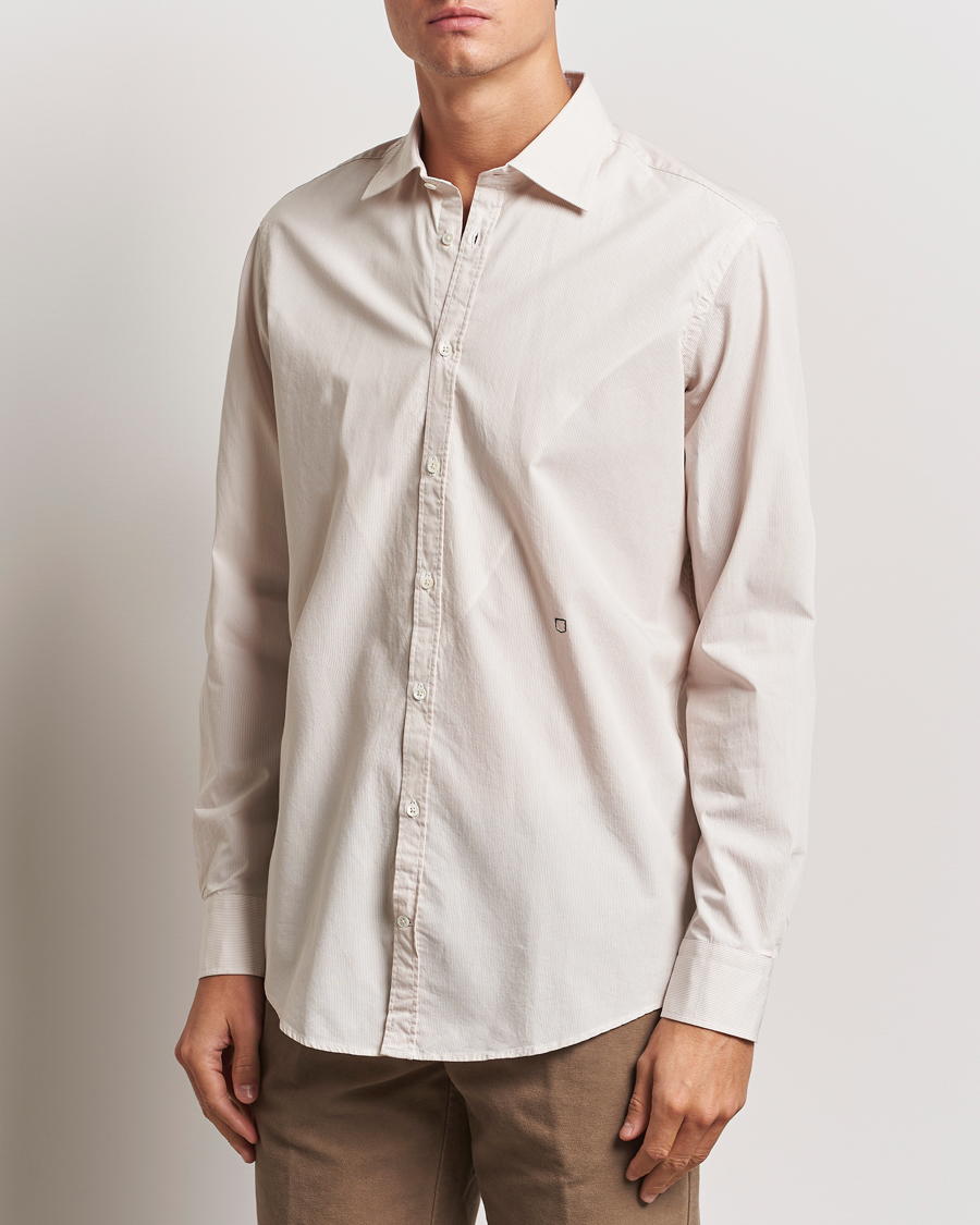 Herren | Hemden | Massimo Alba | Genova Casual Shirt Beige Stripe