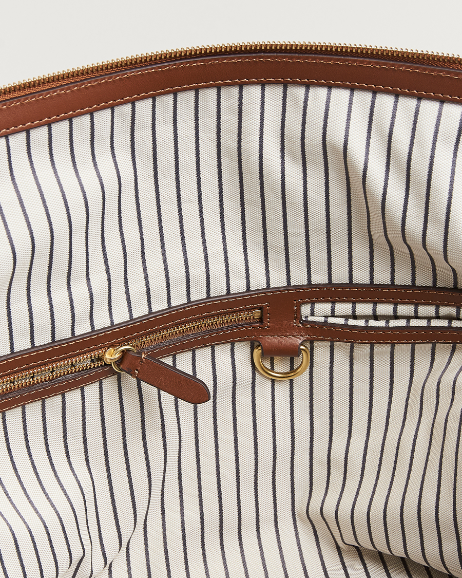 Herren | Taschen | Mismo | Tour Pebbled Leather Weekendbag Tabac/Cuoio