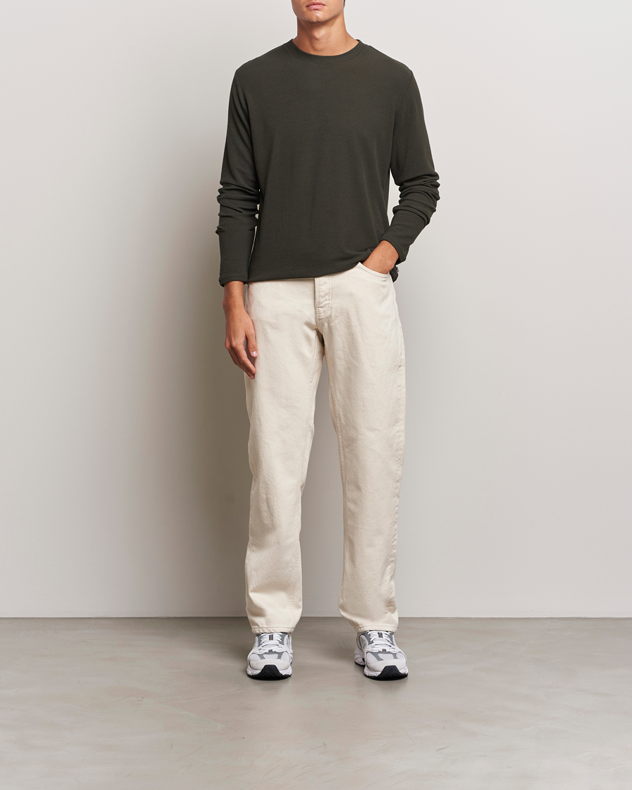 Herren | Pullover | NN07 | Clive Knitted Sweater Dark Army