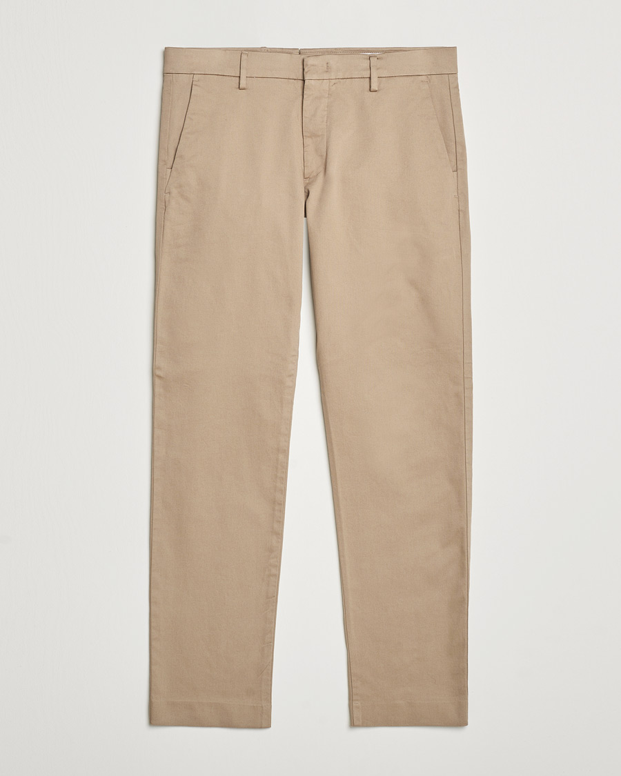 Herren | Hosen | NN07 | Theo Regular Fit Stretch Chinos Timber Wolf