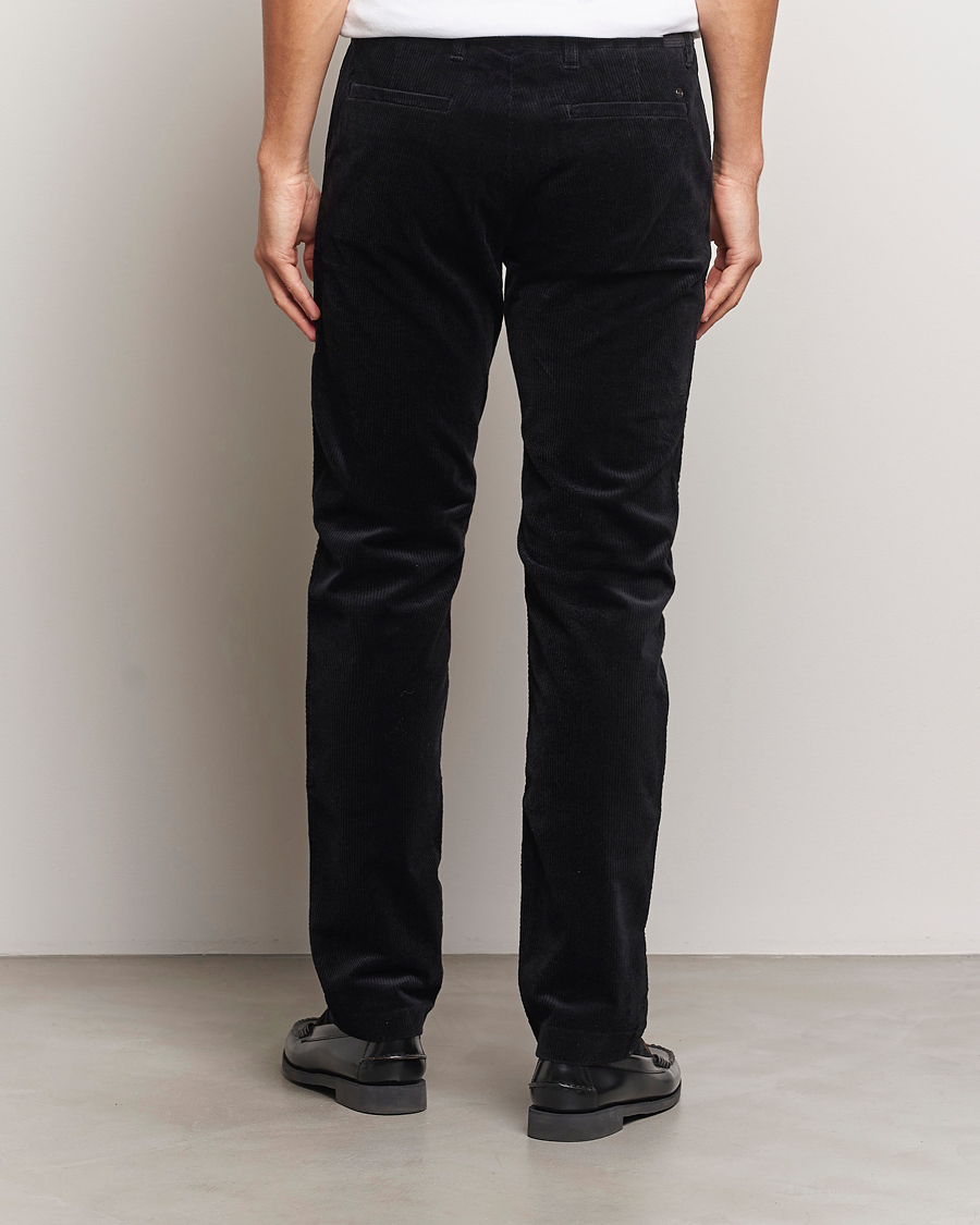 Herren | Hosen | NN07 | Theo Regular Fit Corduroy Chinos Black