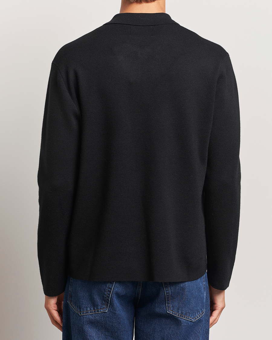 Herren | Pullover | NN07 | Jonas Cotton/Modal Cardigan Black