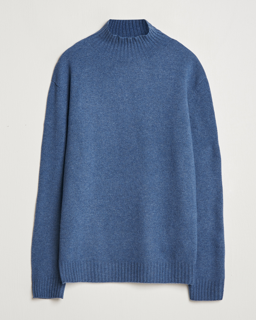 Herren | Pullover | NN07 | Clark Wool Knitted Polo Bering Sea