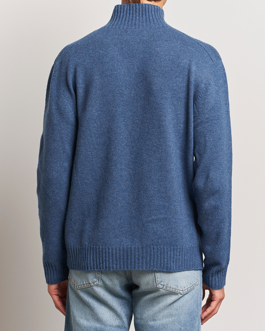 Herren | Pullover | NN07 | Clark Wool Knitted Polo Bering Sea