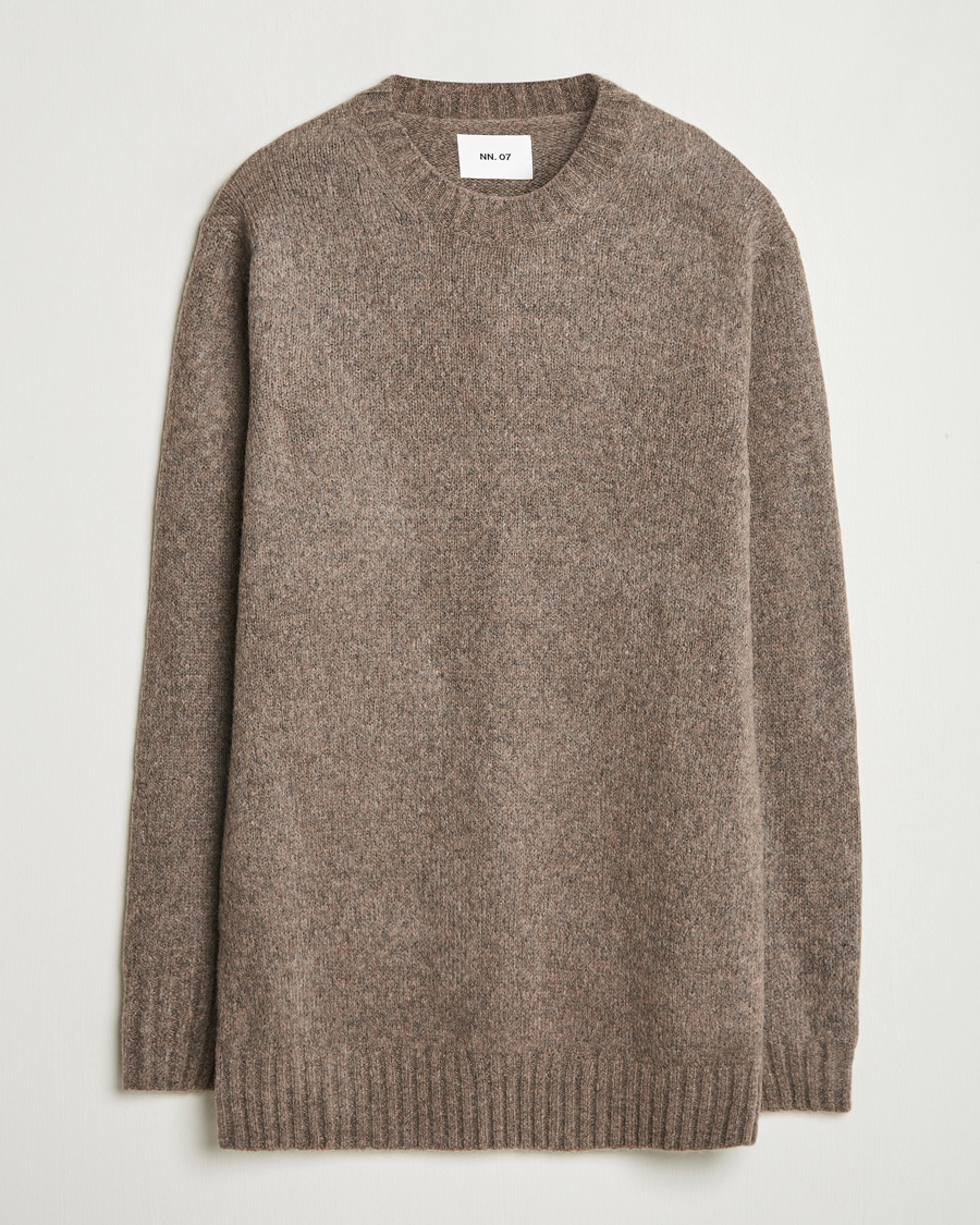 Herren | Pullover | NN07 | Lee Wool Knitted Sweater Tarmac