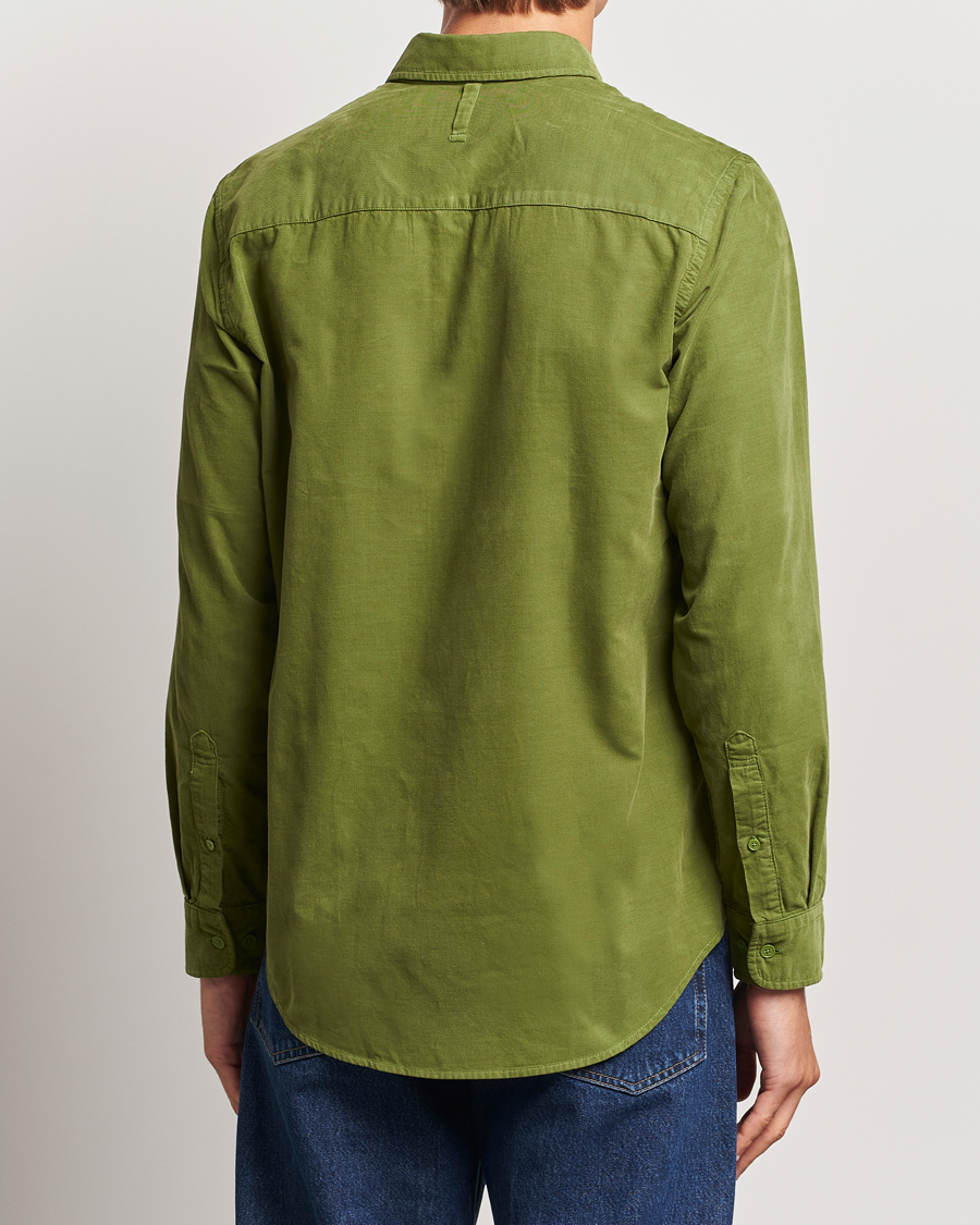 Herren | Hemden | NN07 | Arne Baby Cord Shirt Cedar Green