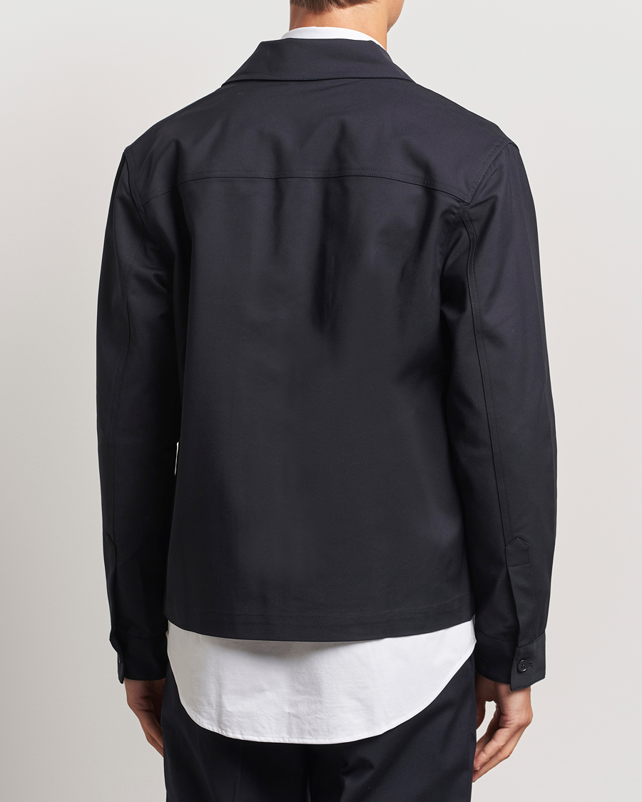 Herren | Hemden | NN07 | Alban Overshirt Navy Blue