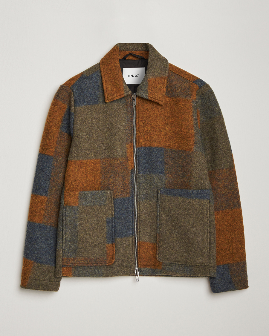Herren | Jacken | NN07 | Gael Wool Checked Jacket Multi