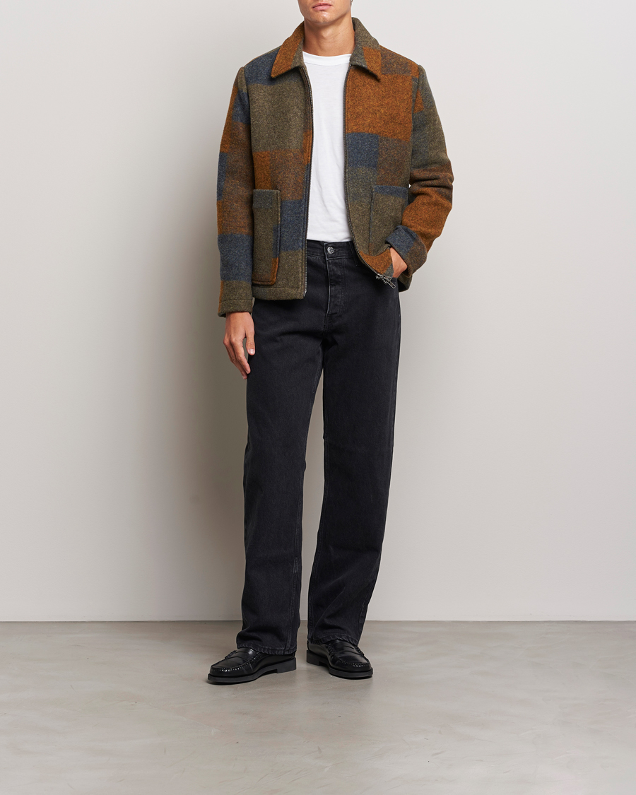 Herren | Jacken | NN07 | Gael Wool Checked Jacket Multi