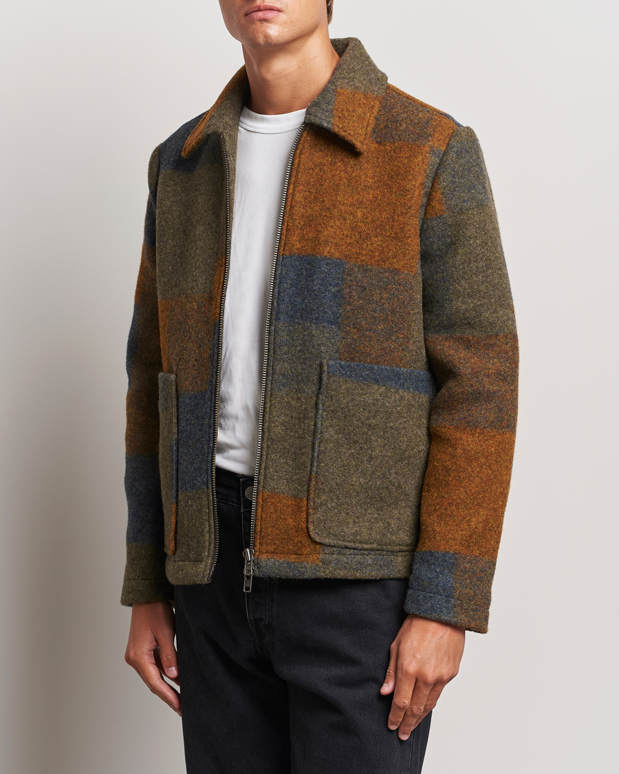 Herren | Jacken | NN07 | Gael Wool Checked Jacket Multi
