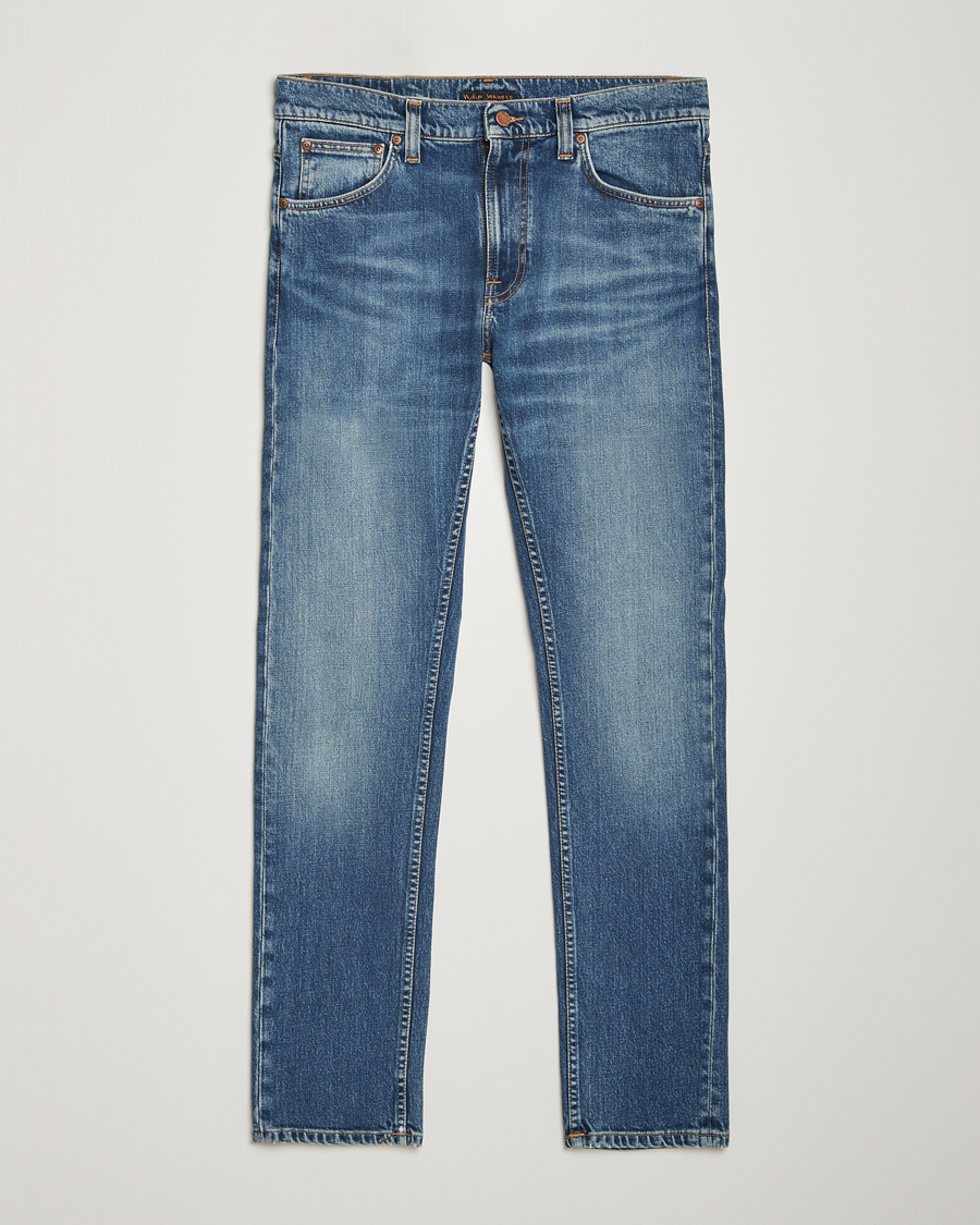 Herren | Jeans | Nudie Jeans | Lean Dean Jeans Blue Delusion